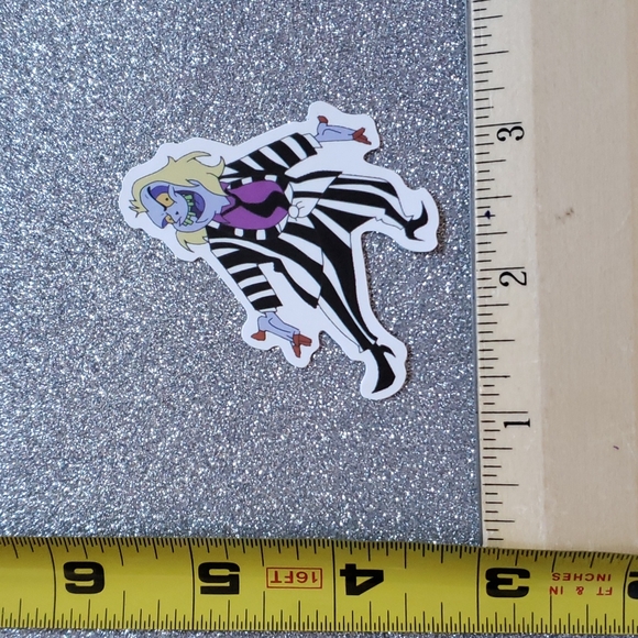 BEETLEJUICE waterproof sticker - Picture 2 of 8